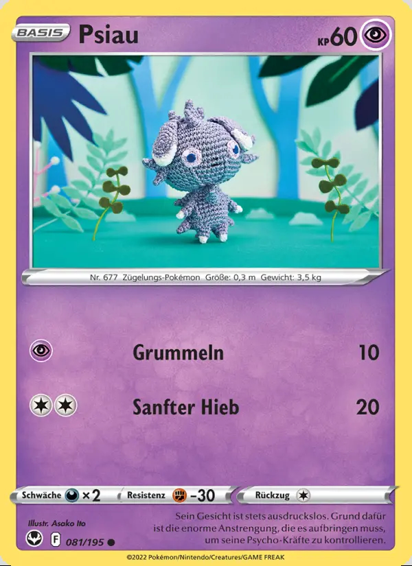 Image of the card Psiau