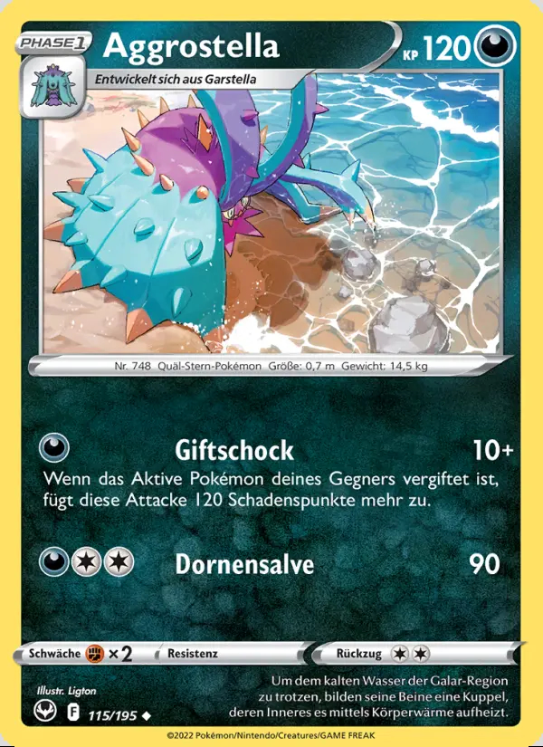 Image of the card Aggrostella