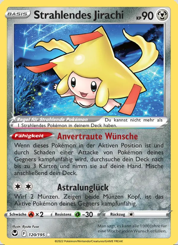 Image of the card Strahlendes Jirachi
