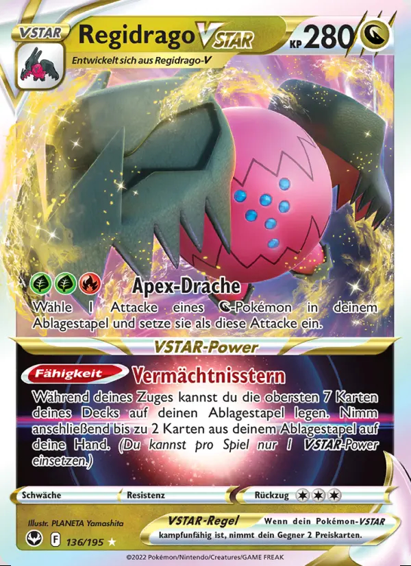 Image of the card Regidrago VSTAR