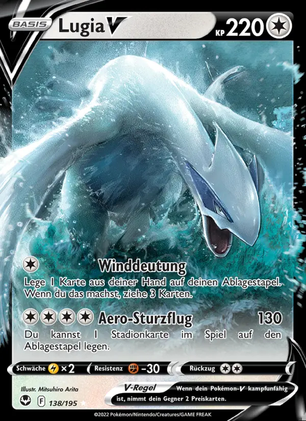 Image of the card Lugia V