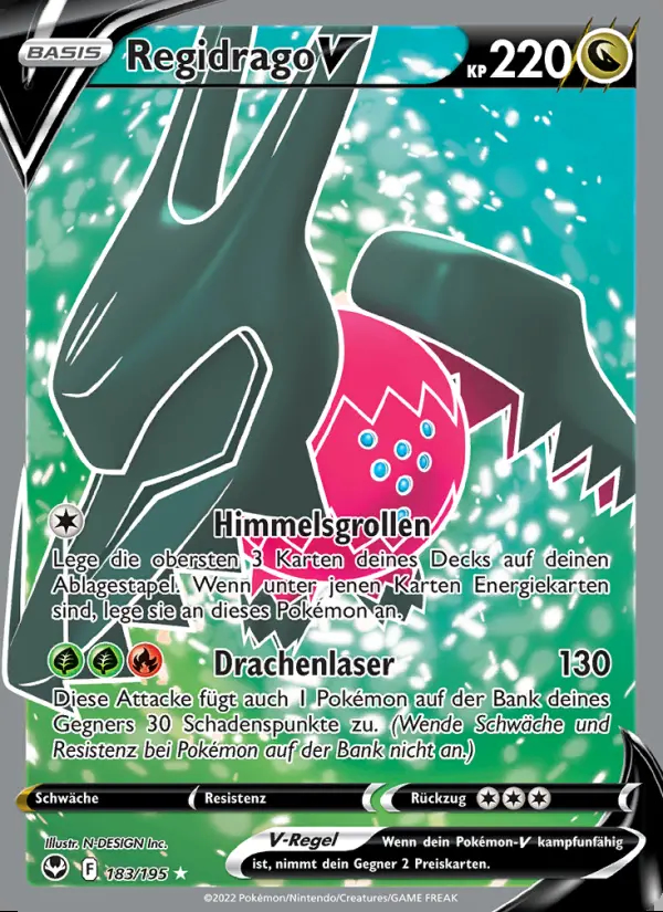 Image of the card Regidrago V