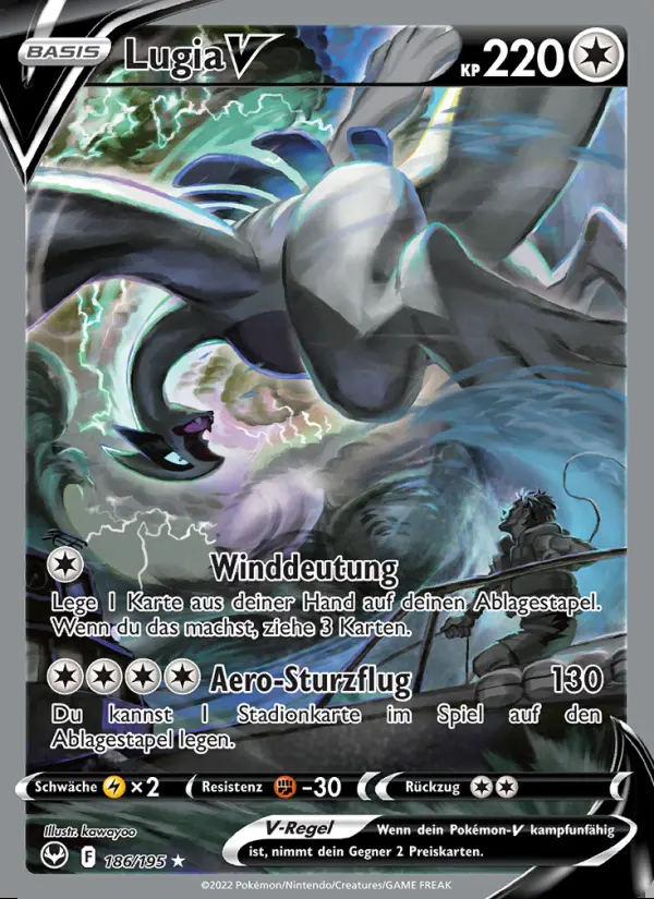Image of the card Lugia V