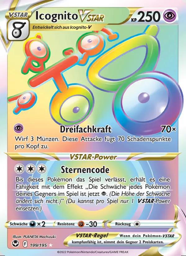 Image of the card Icognito VSTAR