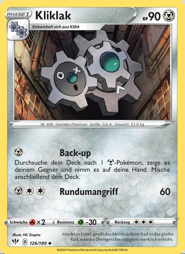 Image of the card Kliklak