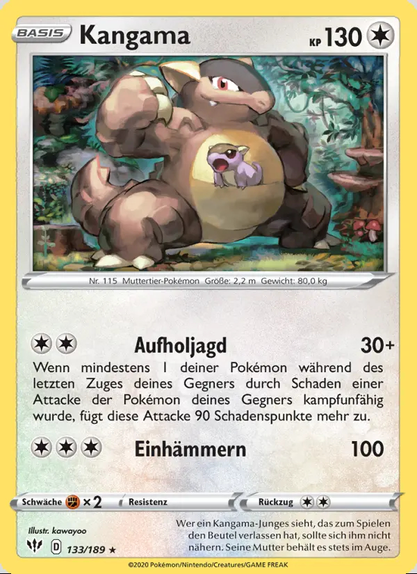 Image of the card Kangama
