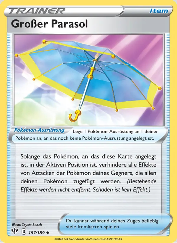 Image of the card Großer Parasol