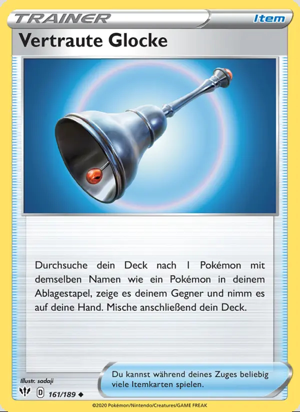 Image of the card Vertraute Glocke