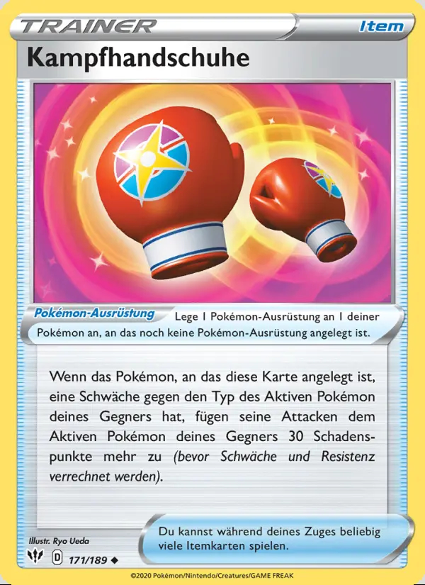 Image of the card Kampfhandschuhe
