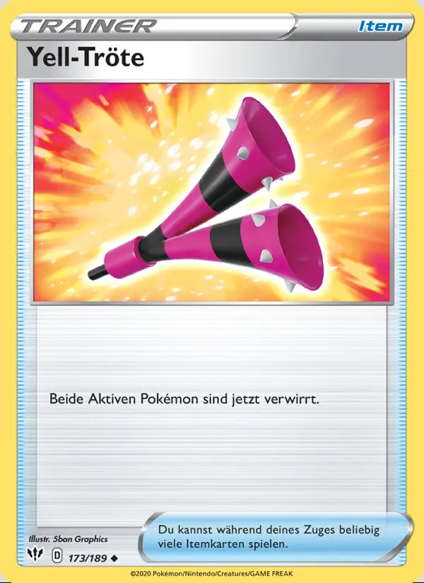 Image of the card Yell-Tröte