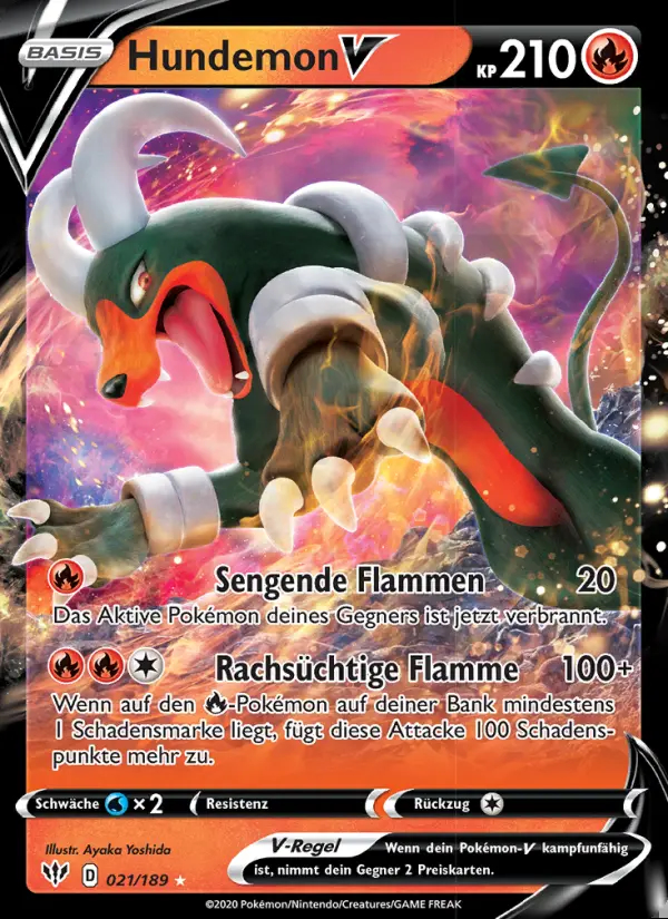 Image of the card Hundemon V