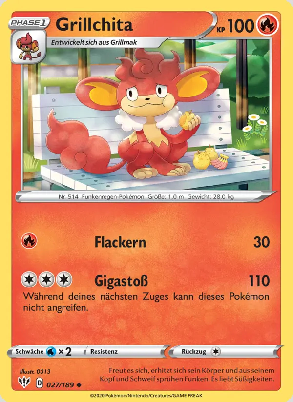 Image of the card Grillchita