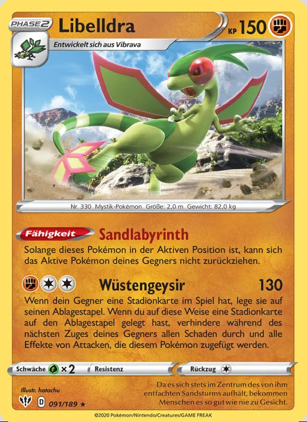 Image of the card Libelldra