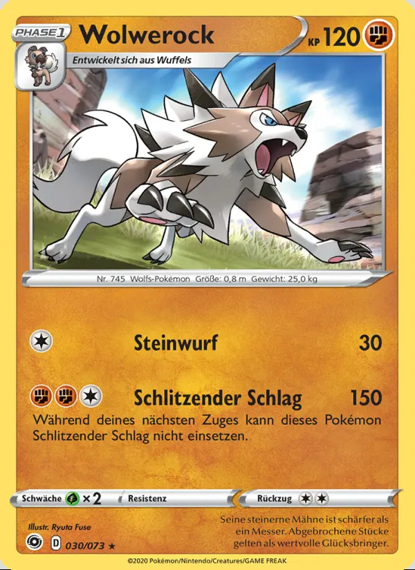Image of the card Wolwerock