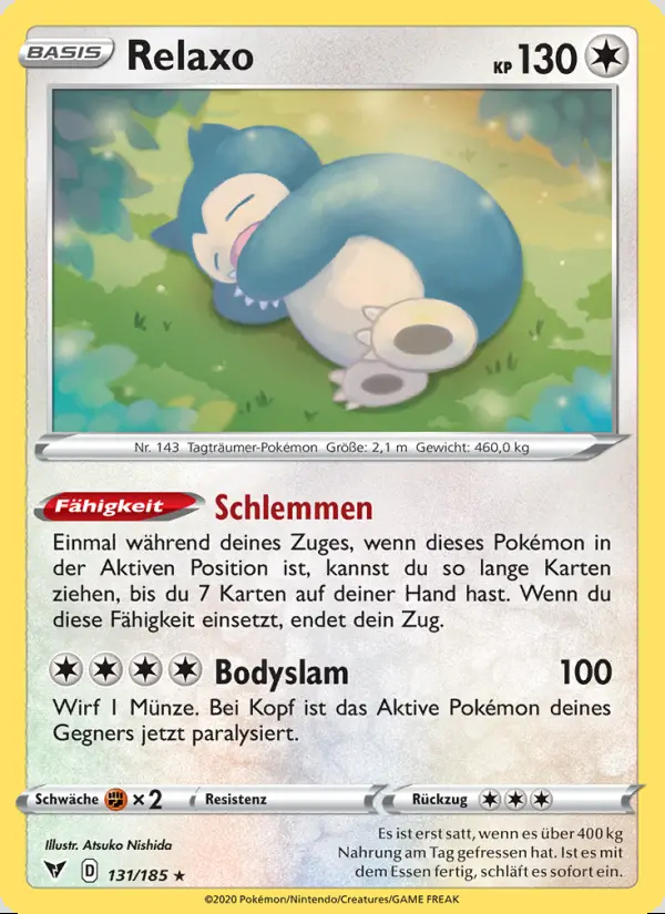 Image of the card Relaxo