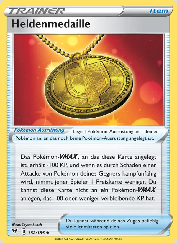 Image of the card Heldenmedaille