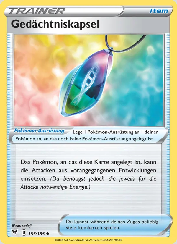 Image of the card Gedächtniskapsel