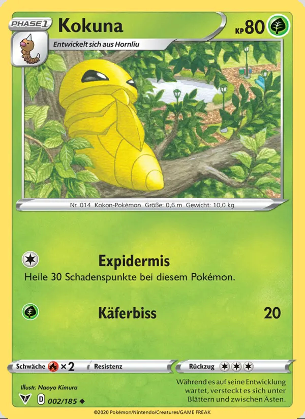 Image of the card Kokuna
