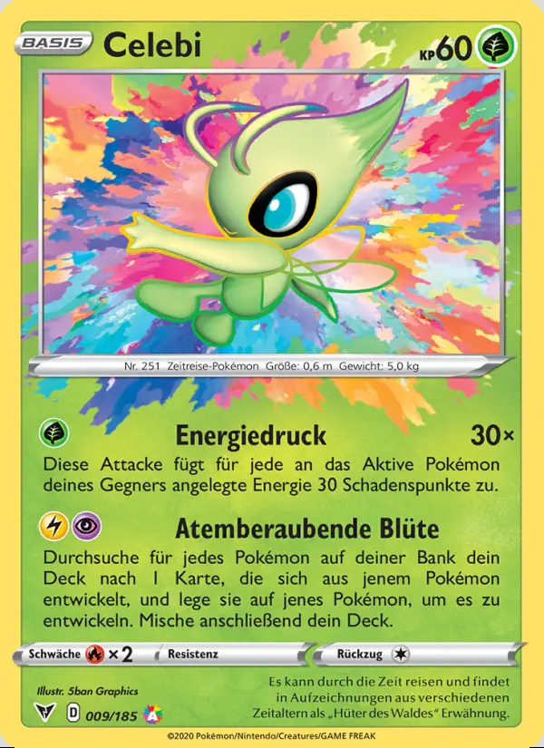 Image of the card Celebi