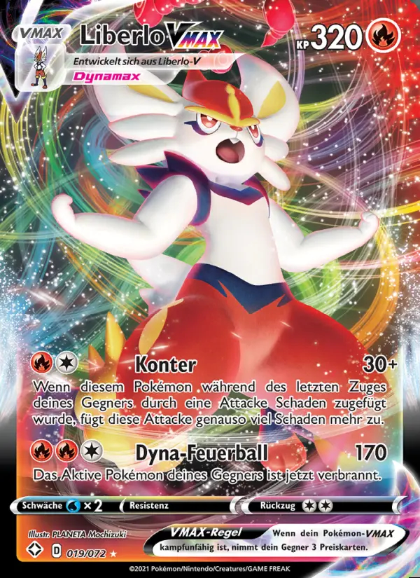 Image of the card Liberlo VMAX