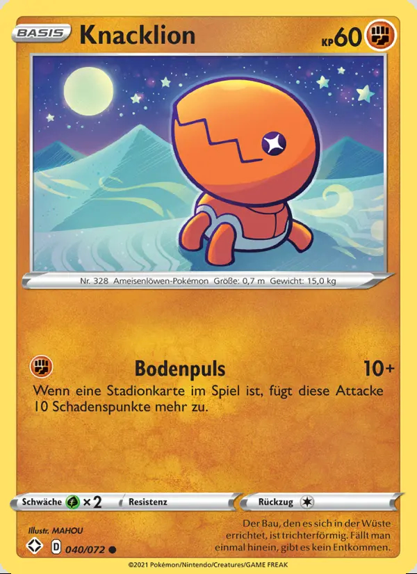 Image of the card Knacklion