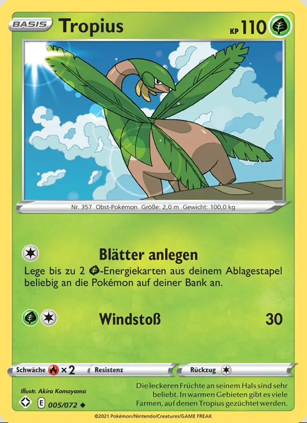 Image of the card Tropius