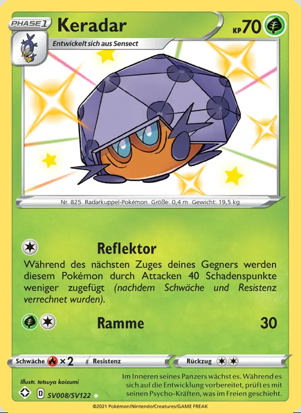 Image of the card Keradar