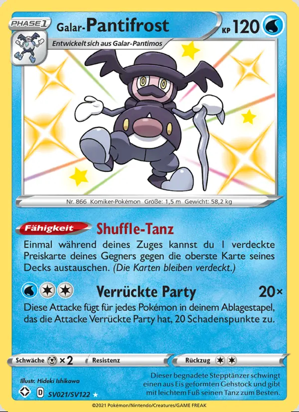 Image of the card Galar-Pantifrost