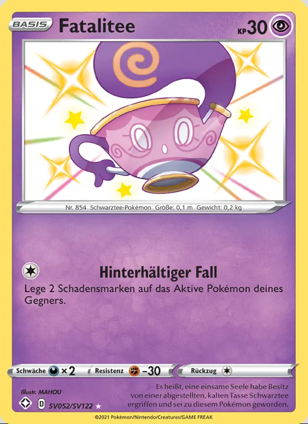 Image of the card Fatalitee