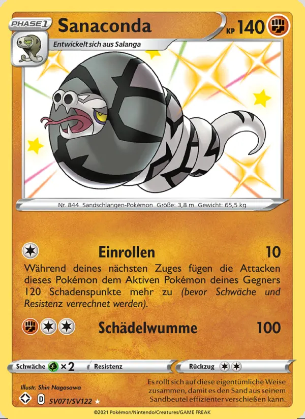 Image of the card Sanaconda