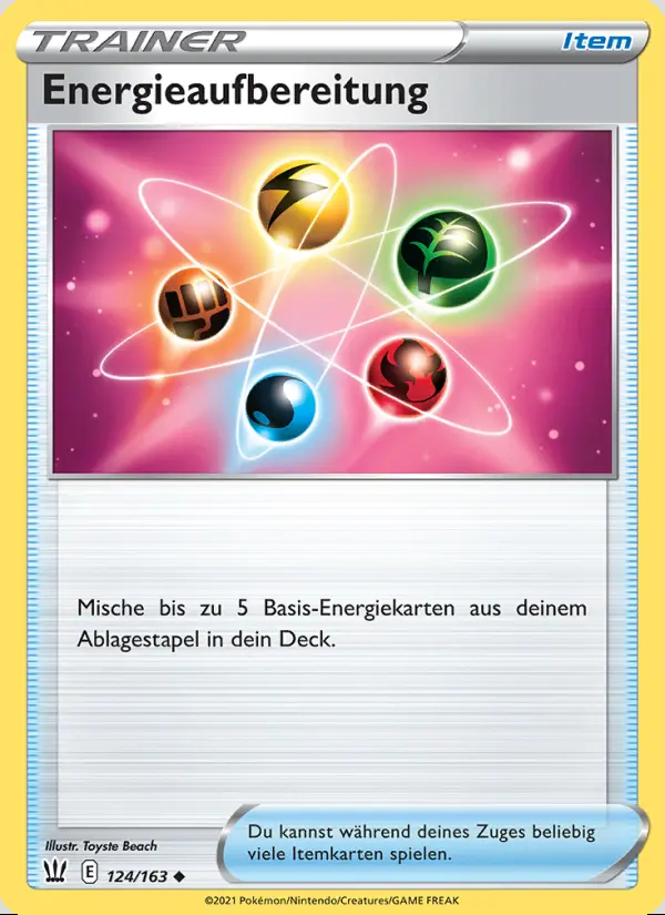 Image of the card Energieaufbereitung