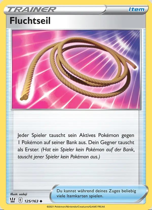 Image of the card Fluchtseil