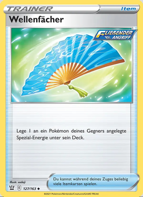 Image of the card Wellenfächer