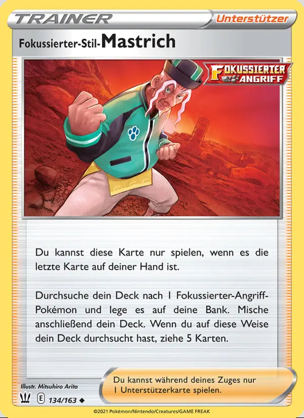 Image of the card Fokussierter-Stil-Mastrich