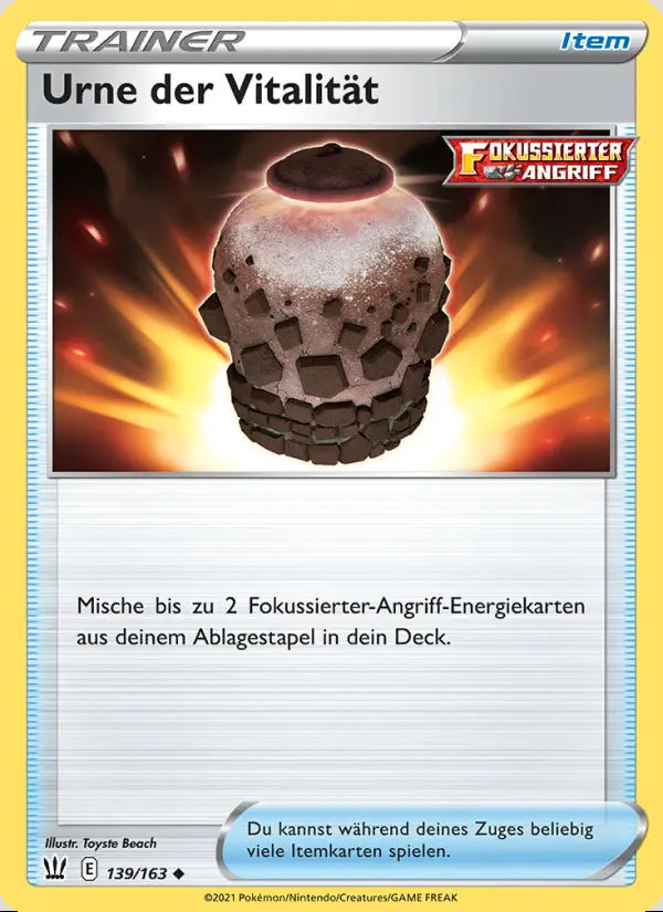 Image of the card Urne der Vitalität