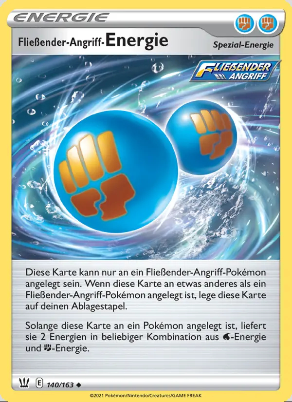 Image of the card Fließender-Angriff-Energie
