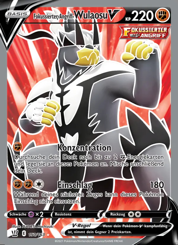 Image of the card Fokussierter-Angriff-Wulaosu V