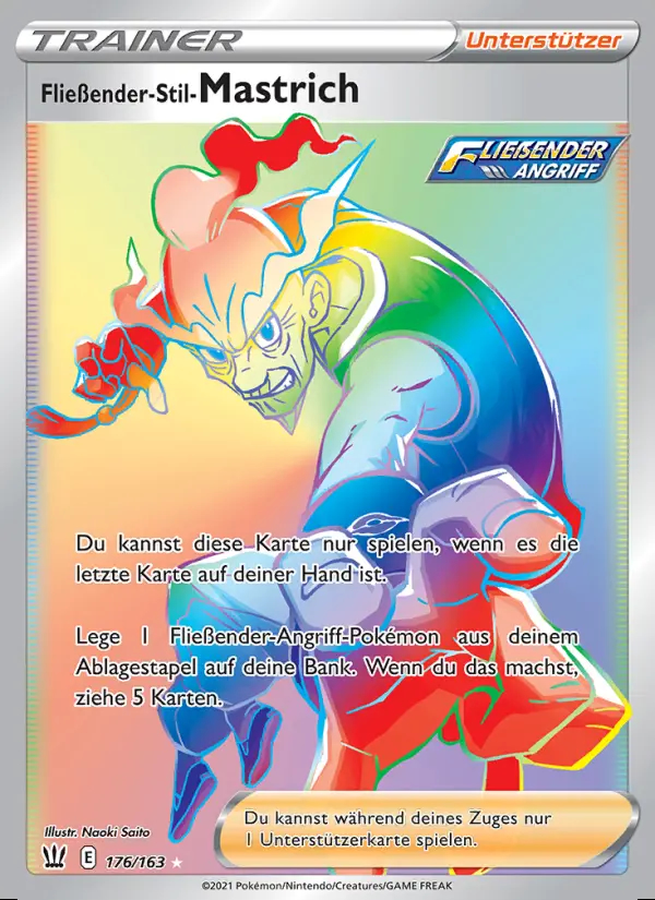 Image of the card Fließender-Stil-Mastrich