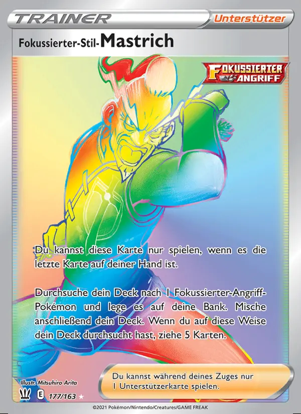 Image of the card Fokussierter-Stil-Mastrich