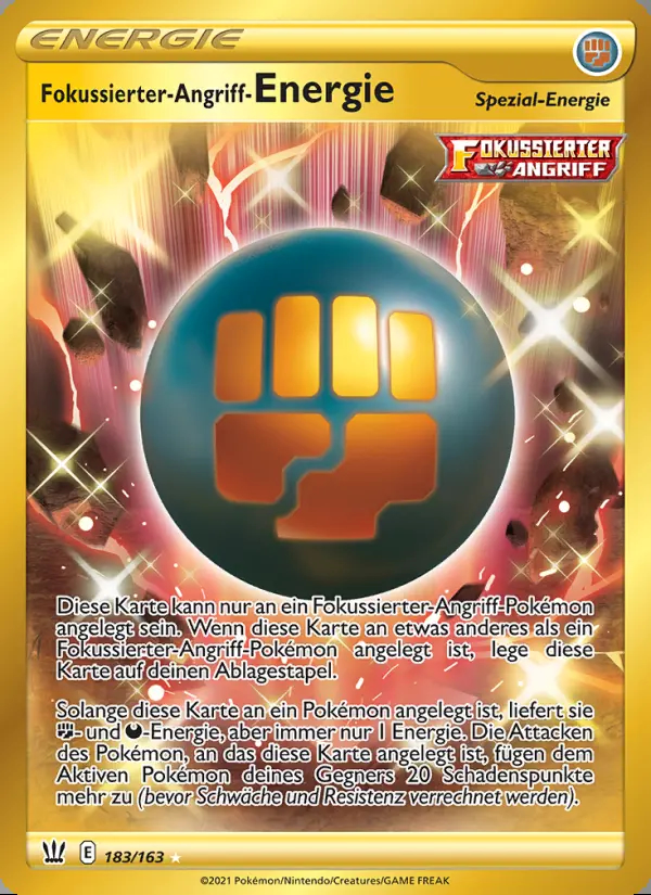Image of the card Fokussierter-Angriff-Energie