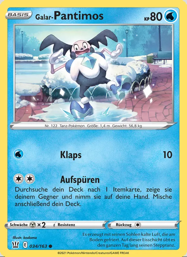 Image of the card Galar-Pantimos