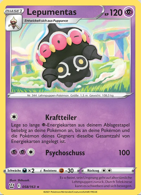 Image of the card Lepumentas