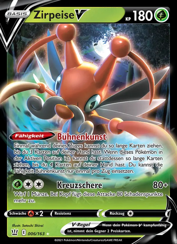 Image of the card Zirpeise V