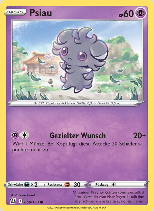 Image of the card Psiau