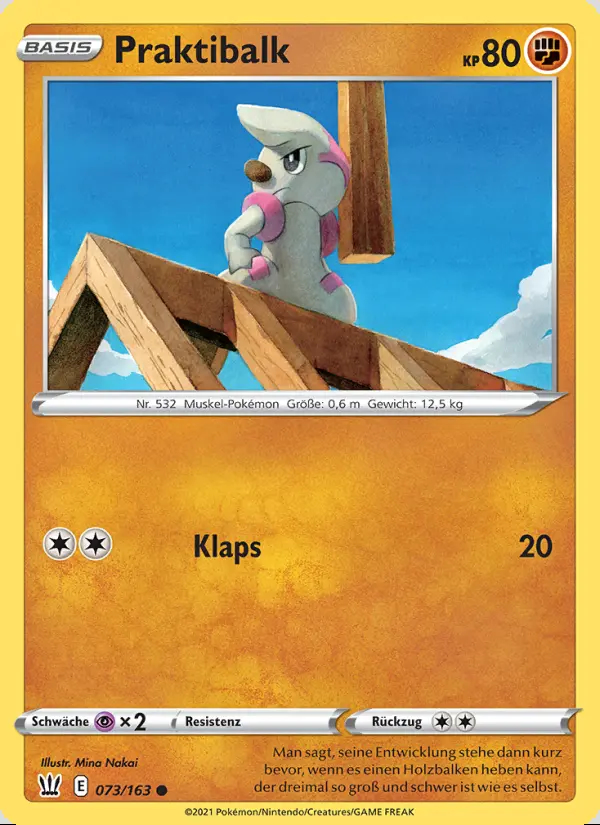 Image of the card Praktibalk