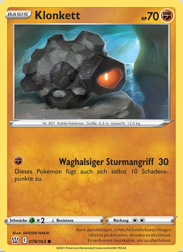 Image of the card Klonkett