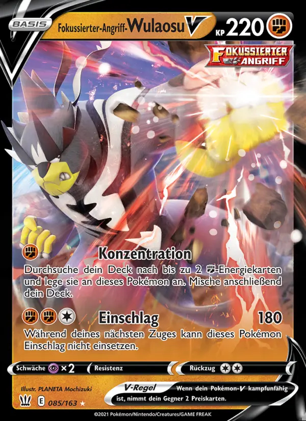 Image of the card Fokussierter-Angriff-Wulaosu V