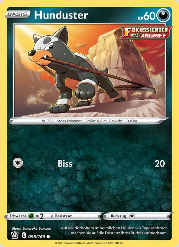 Image of the card Hunduster