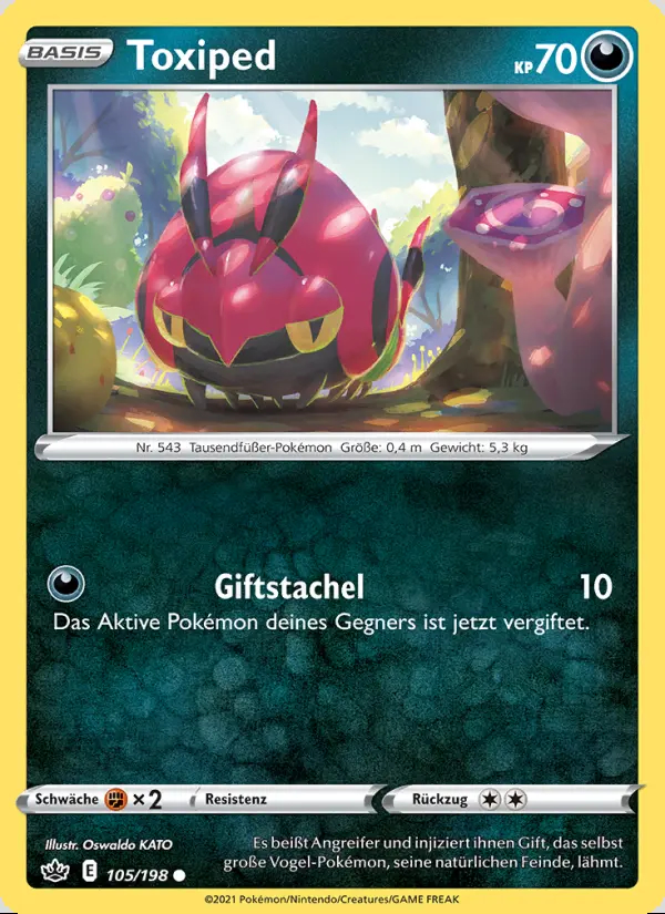 Image of the card Toxiped