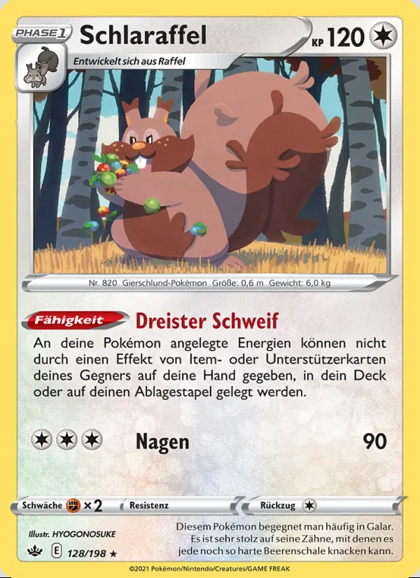 Image of the card Schlaraffel
